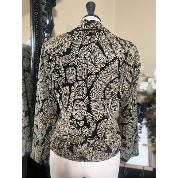 Lorizoni Embellished Jacket Blazer Size XS - Picture 3 of 4